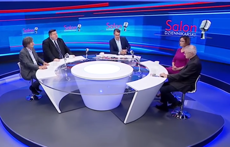 Salon Dziennikarski  / autor: screen TVP Info