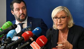 Le Pen i Salvini chcą nowej UE