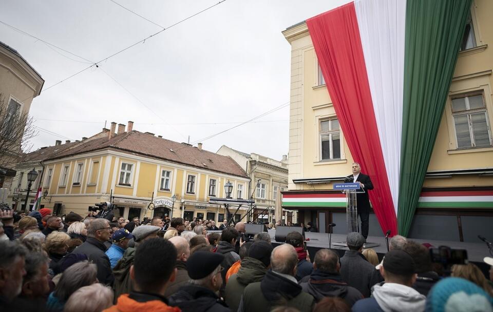 Viktor Orban / autor: PAP/EPA/BENKO VIVIEN CHER / HUNGARIAN PRIME MINISTER OFFICE / HANDOUT