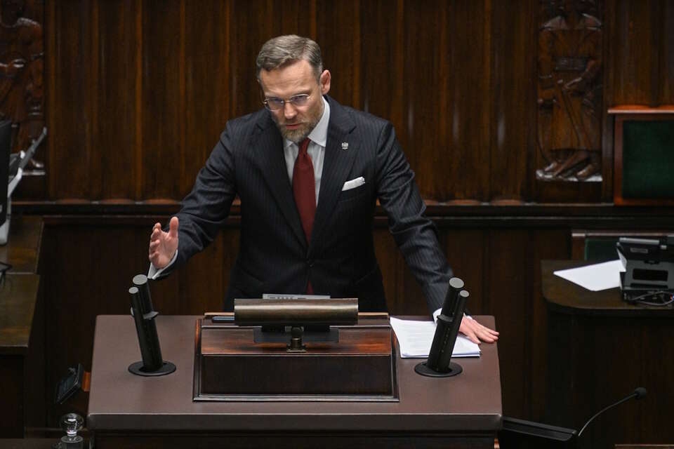 Na zdjęciu szef KPRP Zbigniew Bogucki / autor: PAP/Marcin Obara