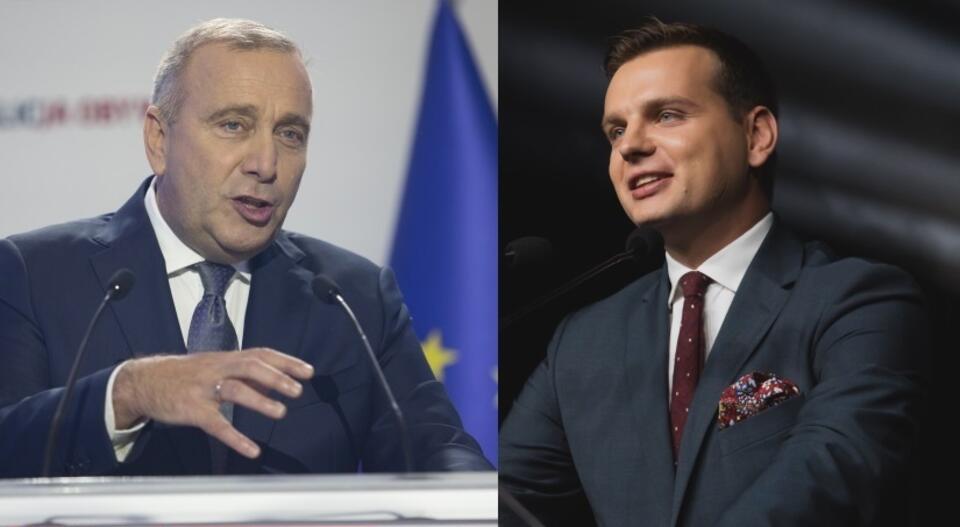 Grzegorz Schetyna, Jakub Kulesza / autor: Fratria/J. Kulesza