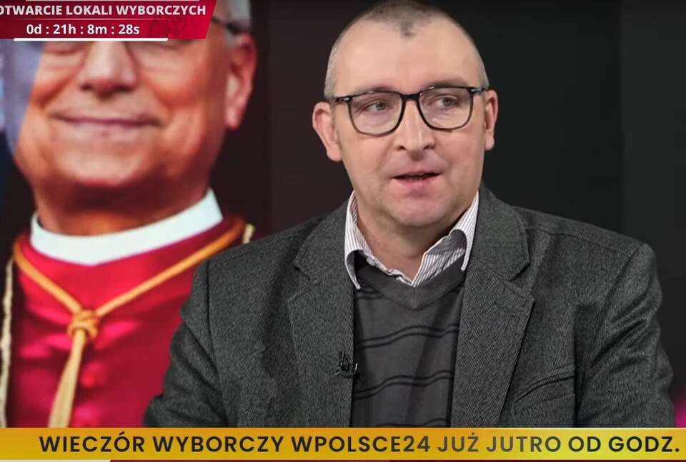 Marek Grabowski o słowach papieża: Myślę, że warto się wsłuchać w papieża Leona / autor: wPolsce24/screen