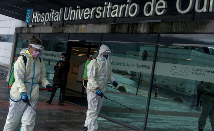 Szpital w Hiszpanii / autor: PAP/EPA/Brais Lorenzo
