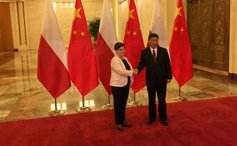 Szydło: Polska jest postrzegana przez Chiny jako brama do UE