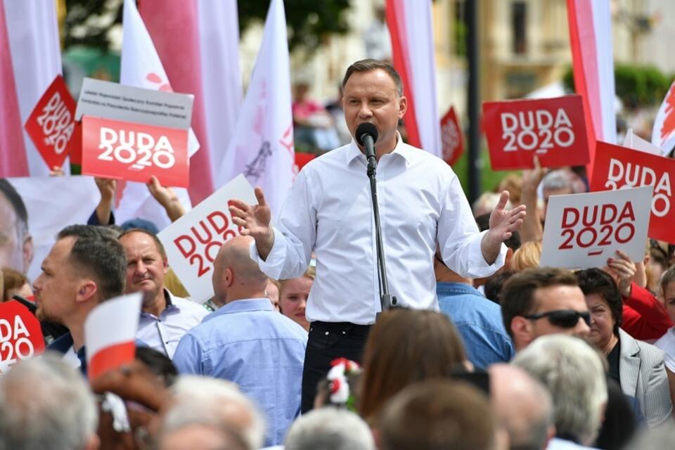 Prezydent Andrzej Duda w Lublinie / autor: PAP/Wojtek Jargiło