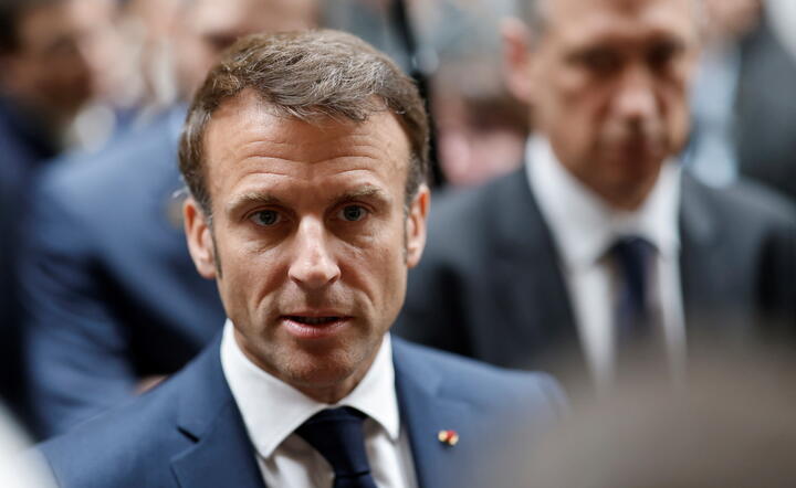 Prezydent Francji Emmanuel Macron / autor: pap