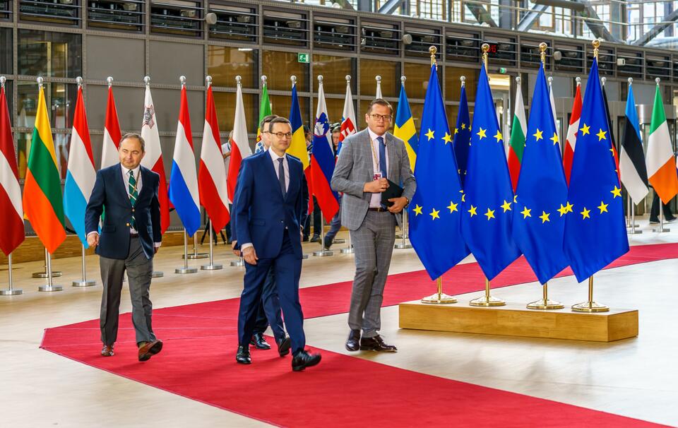 02.07.2019 Bruksela, Belgia Mateusz Morawiecki, podczas specjalnego szczytu Rady Europejskiej / autor: wPolityce.pl/Andrzej Skwarczyński