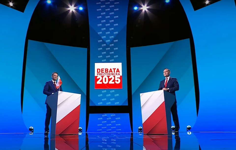 Rafał Trzaskowski i Karol Nawrocki / autor: Telewizja wPolsce24