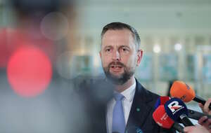 Władysław Kosiniak-Kamysz na konferencji prasowej w Sejmie / autor: PAP/Paweł Supernak