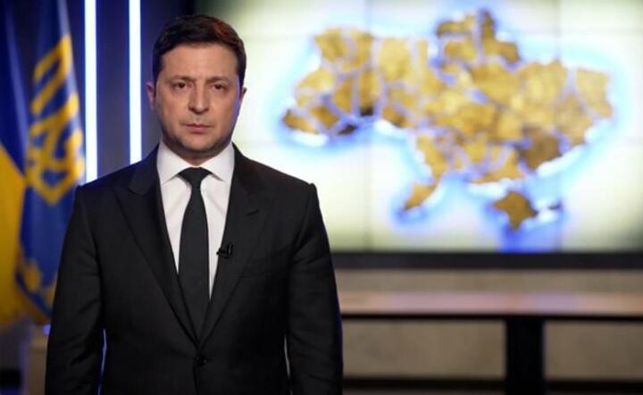 prezydent Ukrainy Wołodymyr Zełenski / autor: CNN/Twitter