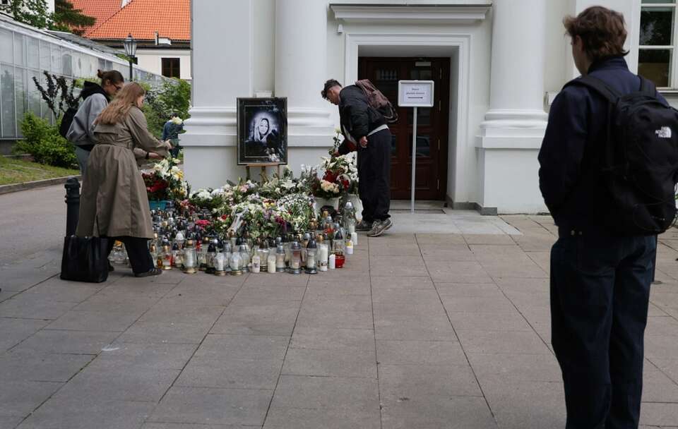 Miejsce, w którym zamordowana została pani Małgorzata D. / autor: PAP/Paweł Supernak