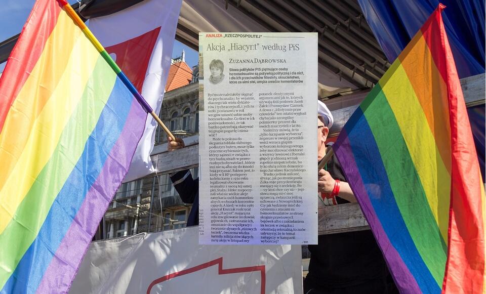 Flaga LGBT/RP / autor: Fratria