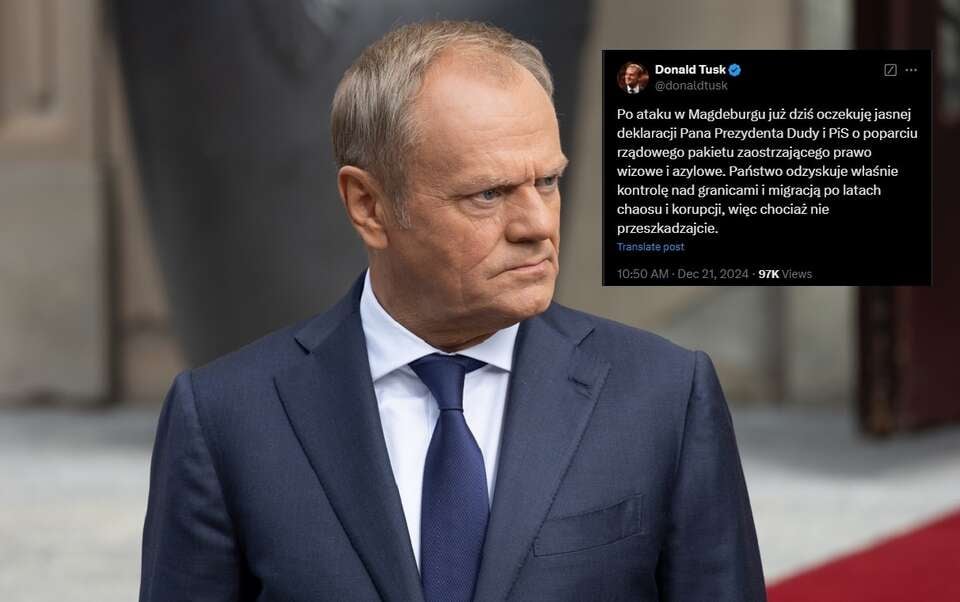 Premier Donald Tusk / autor: Fratria