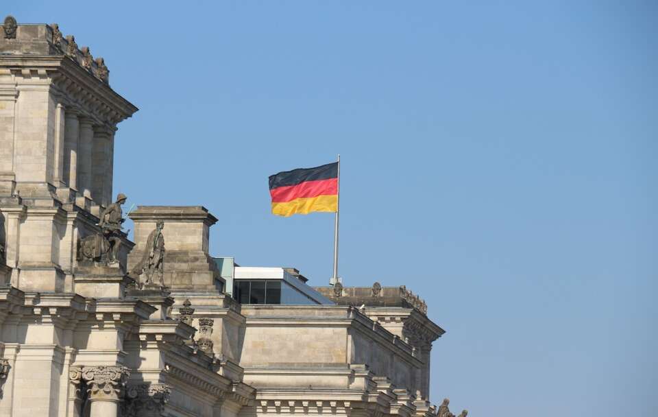 Flaga Niemiec  / autor: Fratria