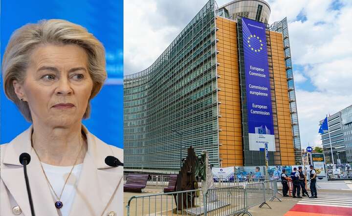 W Komisji Europejskiej wszyscy urzędnicy są równi, ale niektórzy, w tym szefowa KE są równiejsi, ujawniła fala upałów / autor: Fratria / AW + AS