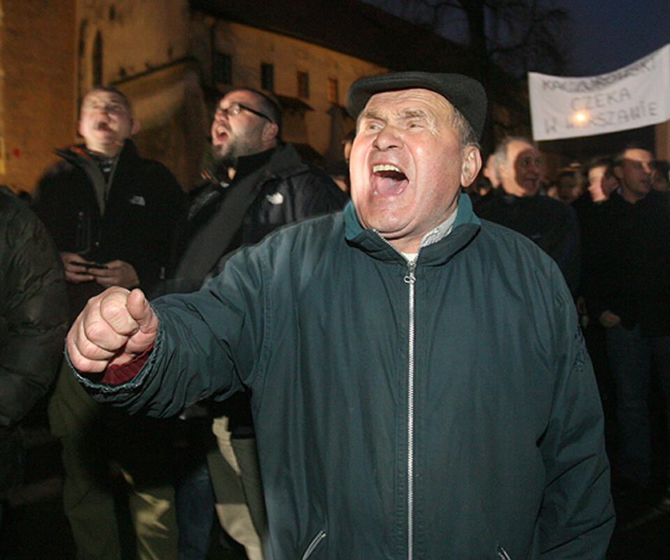 Tacy ludzie też protestowali pod Kurią... / autor: Jakub Maciejewski