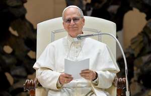 Papież Leon XIV / autor: PAP/EPA/VATICAN MEDIA HANDOUT