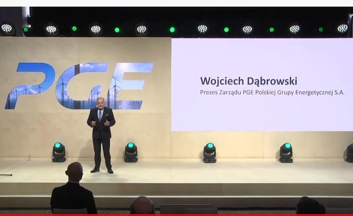 Wojciech Dąbrowski, prezes Grupy PGE