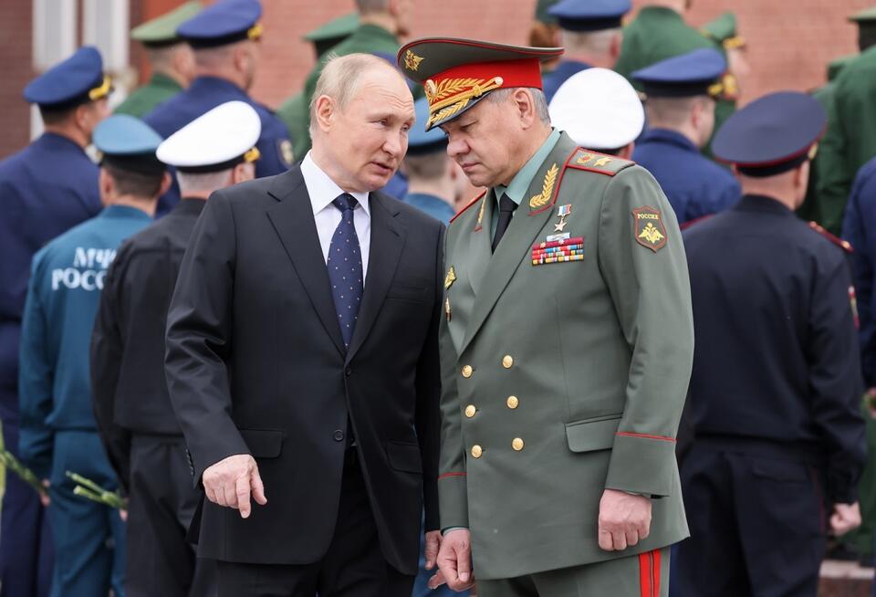 Władimir Putin i Siergiej Szojgu / autor: PAP/EPA