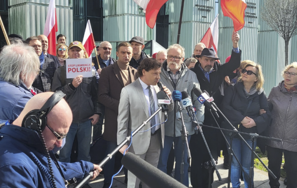Demonstracja pod Sądem Apelacyjnym w Warszawie / autor: Prawnicy dla Polski