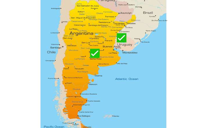 Argentyna, Urugwaj już ratyfikowały porozumienie z UE, który kraj będzie następny? / autor: Freepik (montaż wGospodarce.pl)