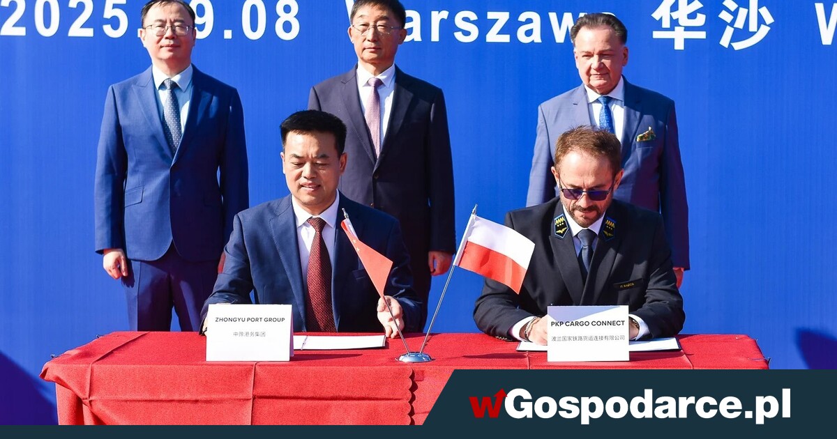 Pilotażowy przejazd cargo z Warszawy do Chin