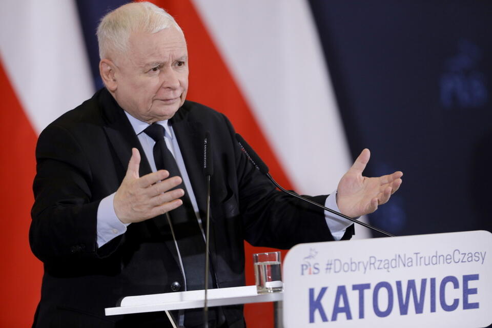 Jarosław Kaczyński  / autor: 	PAP/Tomasz Wiktor