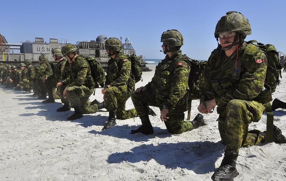 Kanadyjscy żołnierze / autor: Wikimedia Commons