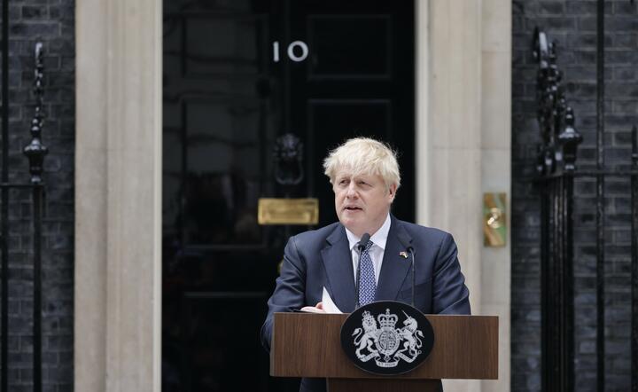 Brytyjski premier Boris Johnson  / autor: PAP/EPA/TOLGA AKMEN