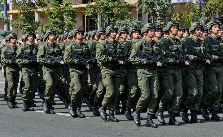 Ukraińskie wojsko na defiladzie. ZDJĘCIE ILUSTRACYJNE, SPRZED LUTEGO 2022 ROKU / autor: Pixabay