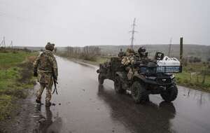 autor: PAP/EPA/UKRAINIAN 93RD SEPARATE MECHANIZED BRIGADE/HANDOUT