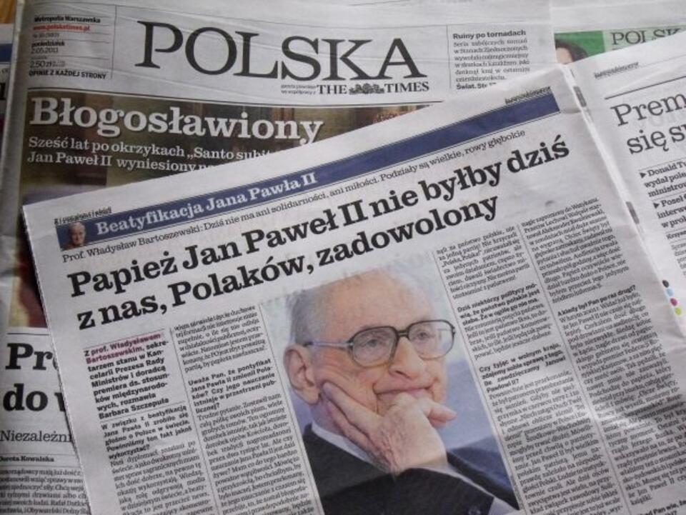 Troska Władysława Bartoszewskiego o jedność narodową, o zgodę i miłość wzajemną, naprawdę nas poruszyła