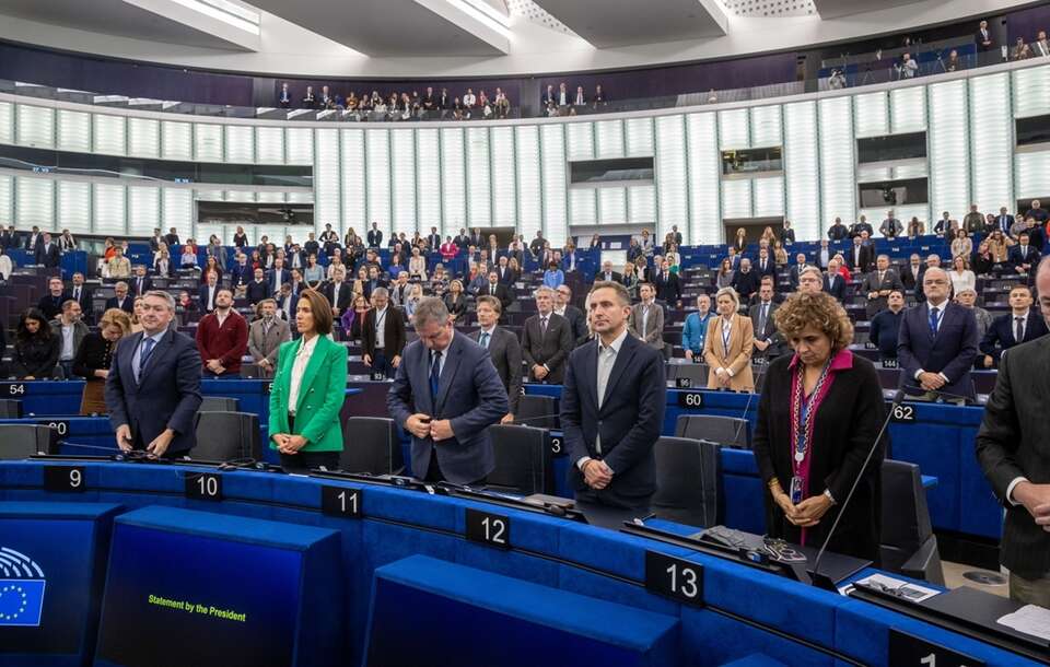 Parlament Europejski / autor: EPA/CHRISTOPHE PETIT TESSON Dostawca: PAP/EPA.