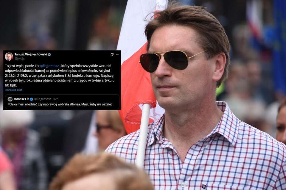Lis poniesie konsekwencje ataków na prezydenta elekta Nawrockiego / autor: Fratria/X-Janusz Wojciechowski