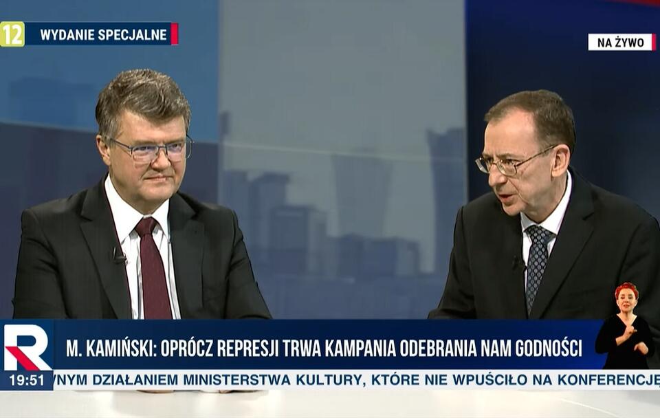 Maciej Wąsik i Mariusz Kamiński / autor: YouTube/Telewizja Republika (screenshot)