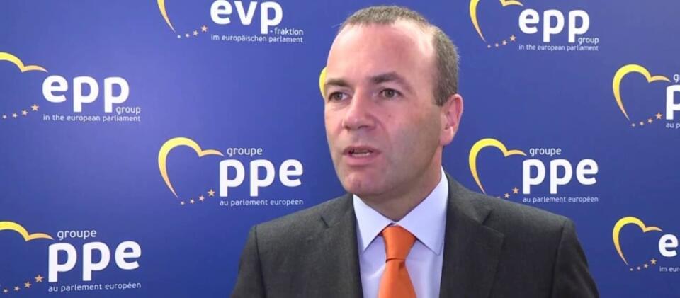 Manfred Weber  / autor: screen Youtube/wPolityce.pl 