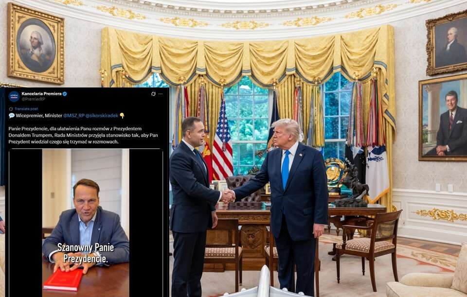 Wizyta Karola Nawrockiego w USA w trakcie kampanii wyborczej / autor: X: @WhiteHouse, X: @PremierRP