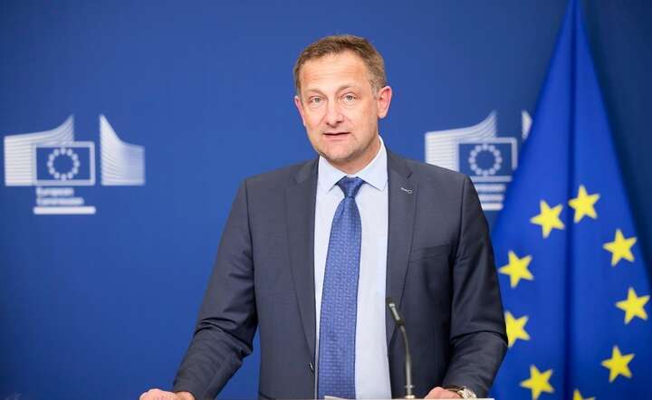 Christophe Hansen, unijny komisarz ds. rolnictwa. / autor: KE