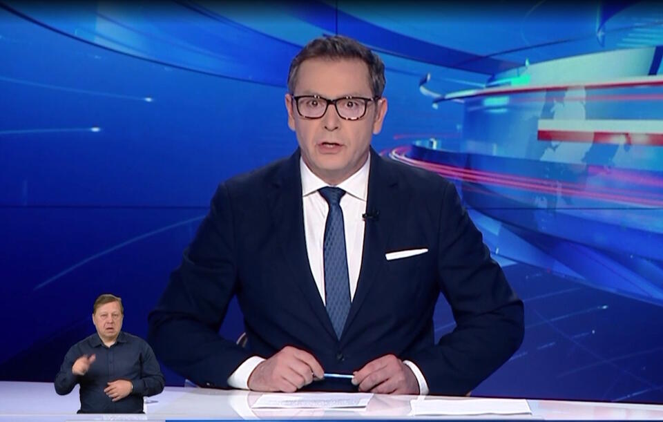 Michał Adamczyk  / autor: screenshot TVP Info 