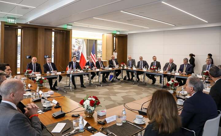 Drugiego dnia pobytu w Houston prezydent Andrzej Duda spotkał się z przedstawicielami amerykańskich firm energetycznych / autor: materiały prasowe KPRP