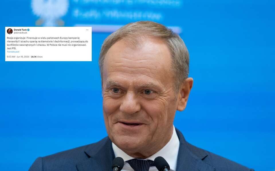 Premier Donald Tusk / autor: Fratria