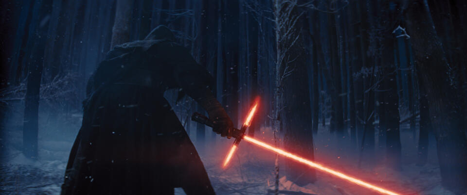 Kadr z filmu "Star Wars: Episode VII"