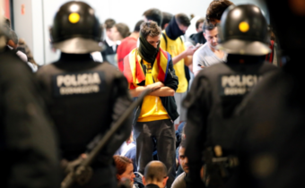 Katalończycy protestują po wyroku dla separatystów