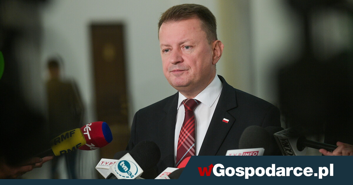 Błaszczak sharply: The government is "disarming Poland"!