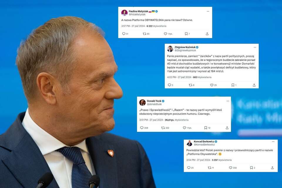 Donald Tusk / autor: Fratria/X