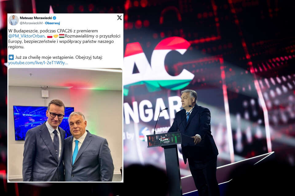 Konferencja CPAC w Budapeszcie. Trump poparł Orbana