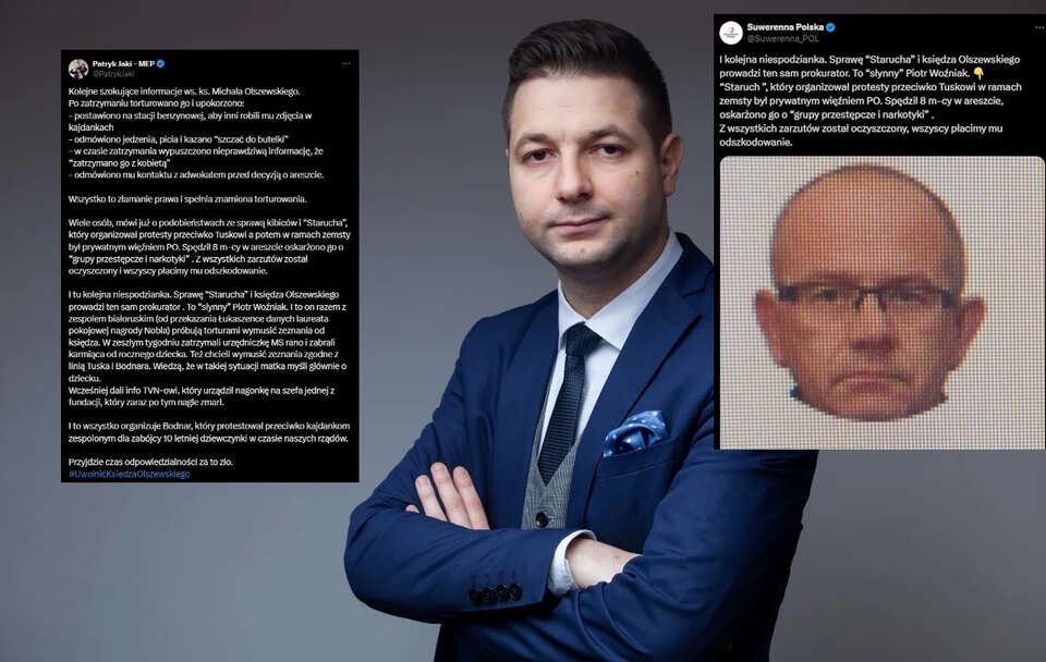 Jaki: Prokurator od Starucha prowadzi sprawę ks.Olszewskiego