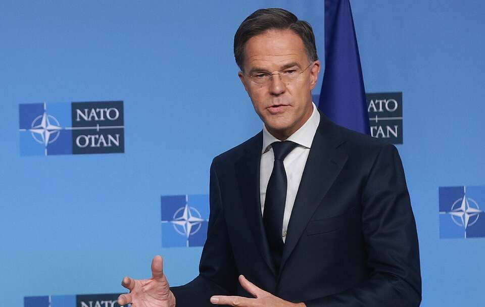 Mark Rutte  / autor: PAP/EPA/OLIVIER HOSLET