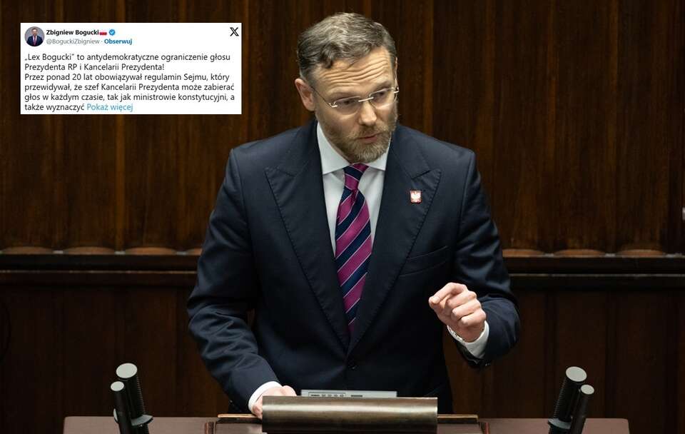 "Lex Bogucki" w Sejmie. Szef KPRP: Prawda zabolała rządzących