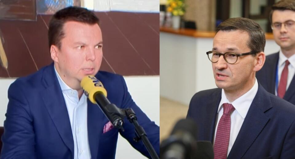 Marek Falenta/Mateusz Morawiecki / autor: YouTube/RMF FM/PAP/Paweł Supernak